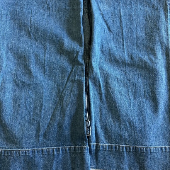 READ! NWT J CREW High Rise Wide Leg Sailor Denim Trouser Jeans 1996 Dani Wash - Picture 9 of 16